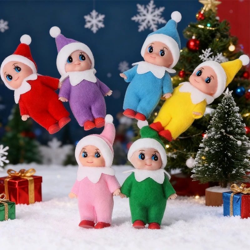 -Colorful Christmas Baby Elf D - Kids Toys Xmas ulasan dan harga