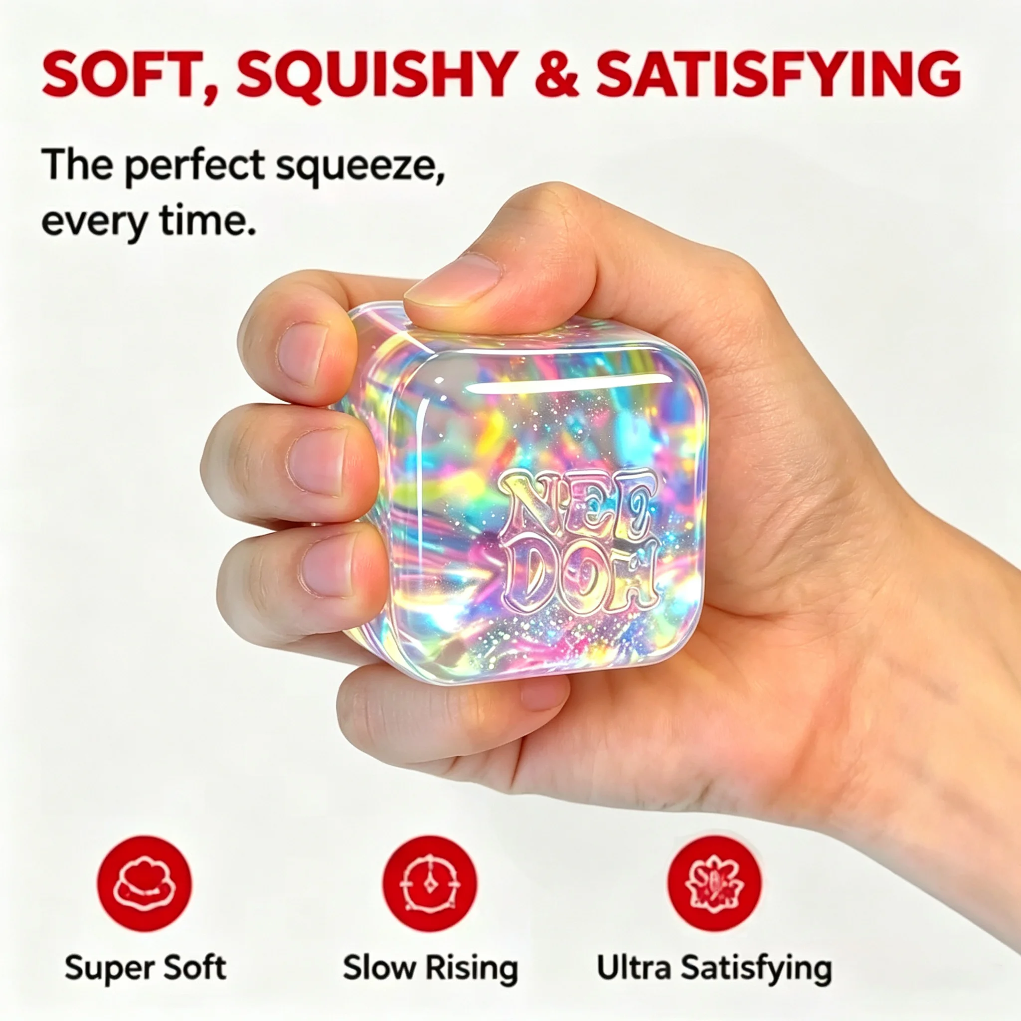 NeeDoh Maltose Ice Squeeze Toy - Kids Toys Xmas ulasan dan harga