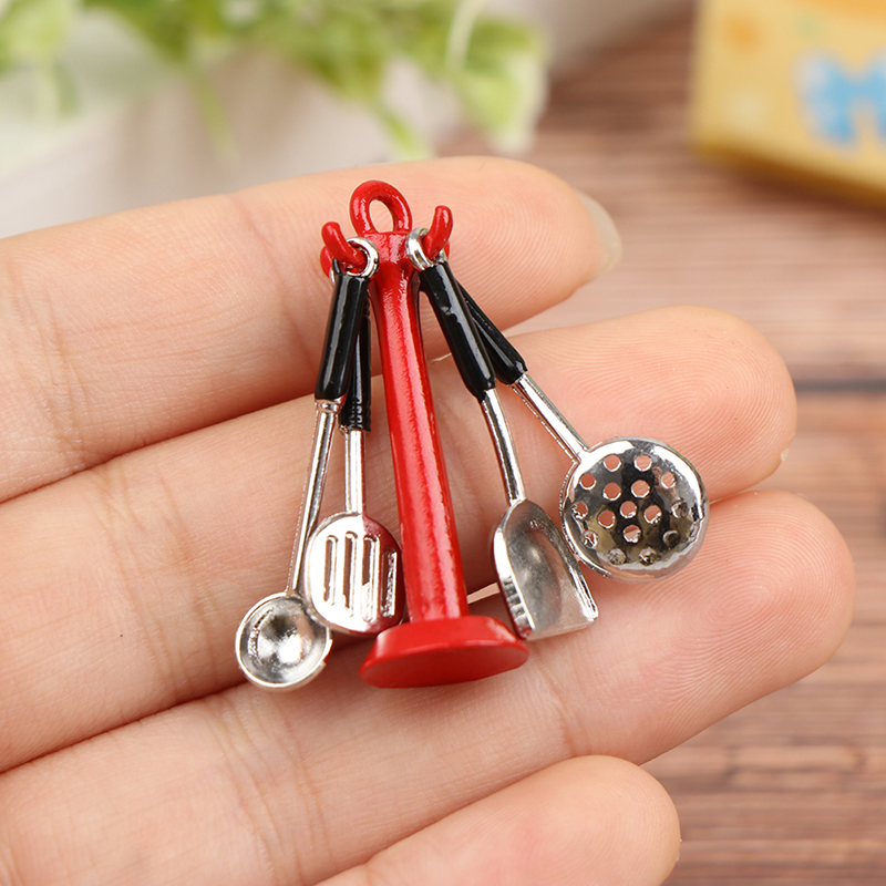 1:12 Dollhouse Kitchen Utensil - Kids Toys Kitchen Set ulasan dan harga