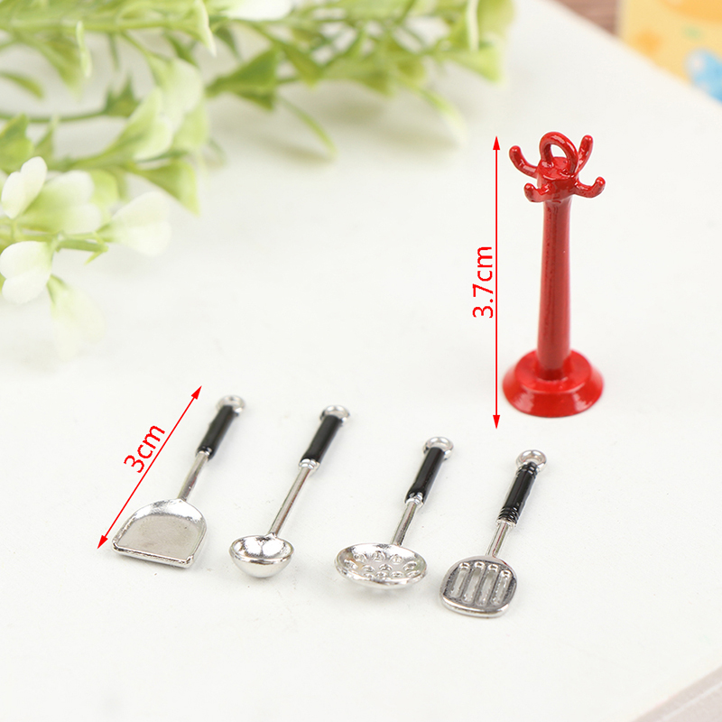 1:12 Dollhouse Kitchen Utensil - Kids Toys Kitchen Set ulasan dan harga