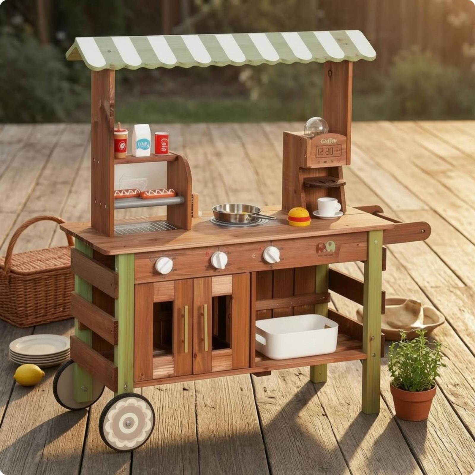 Kids Toy Set Play Kitchen Mark - Kids Toys Kitchen Set ulasan dan harga