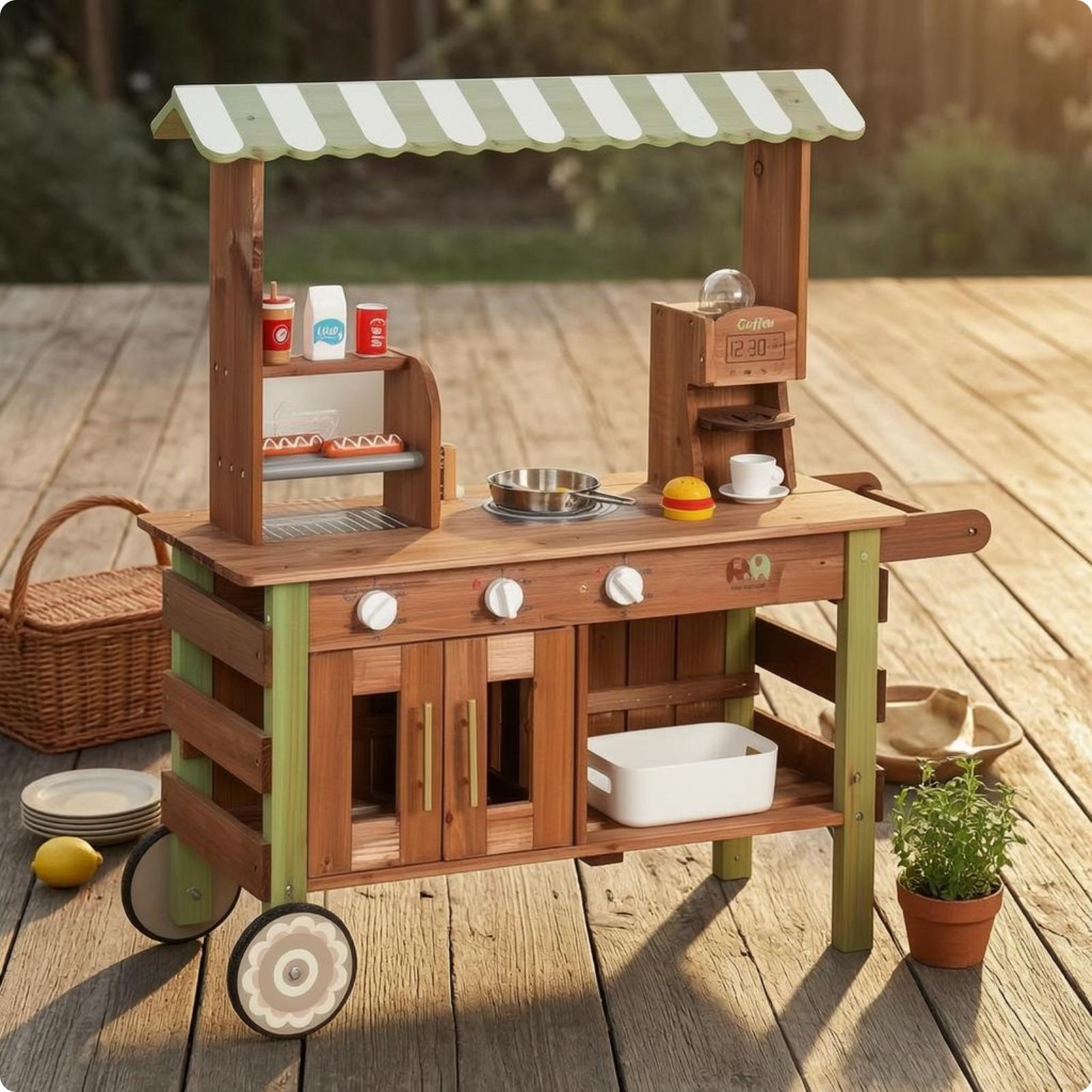 Kids Toy Set Play Kitchen Mark - Kids Toys Kitchen Set ulasan dan harga