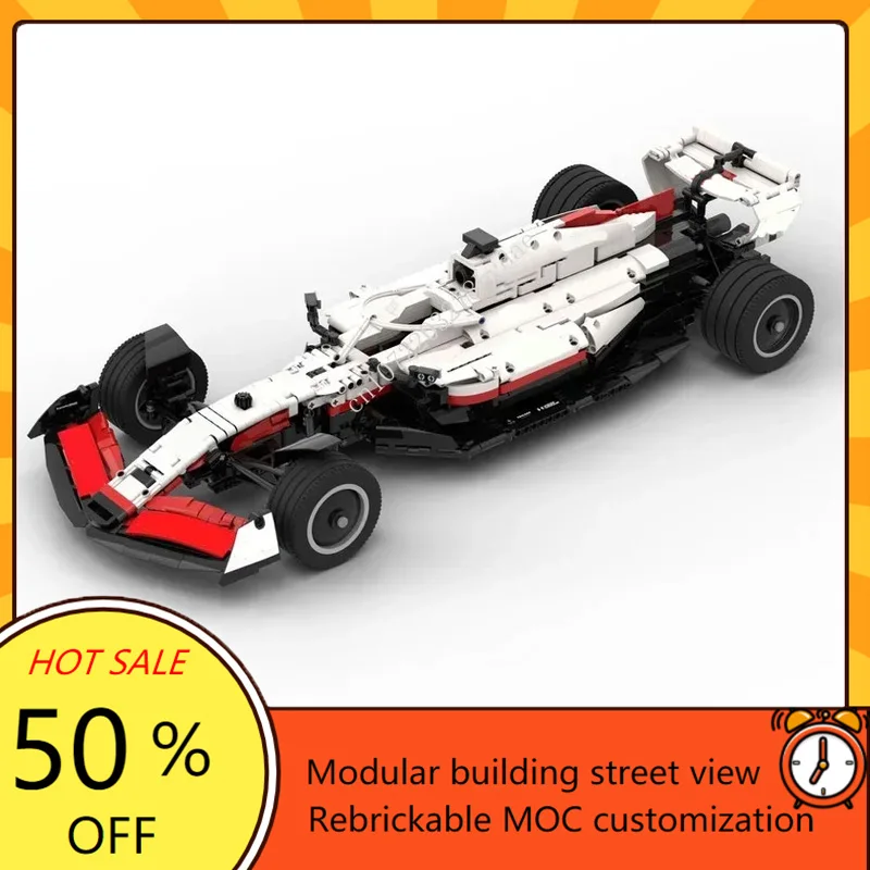 2539PCS MOC Speed Haas F1 Team - Kids Toys Xmas ulasan dan harga