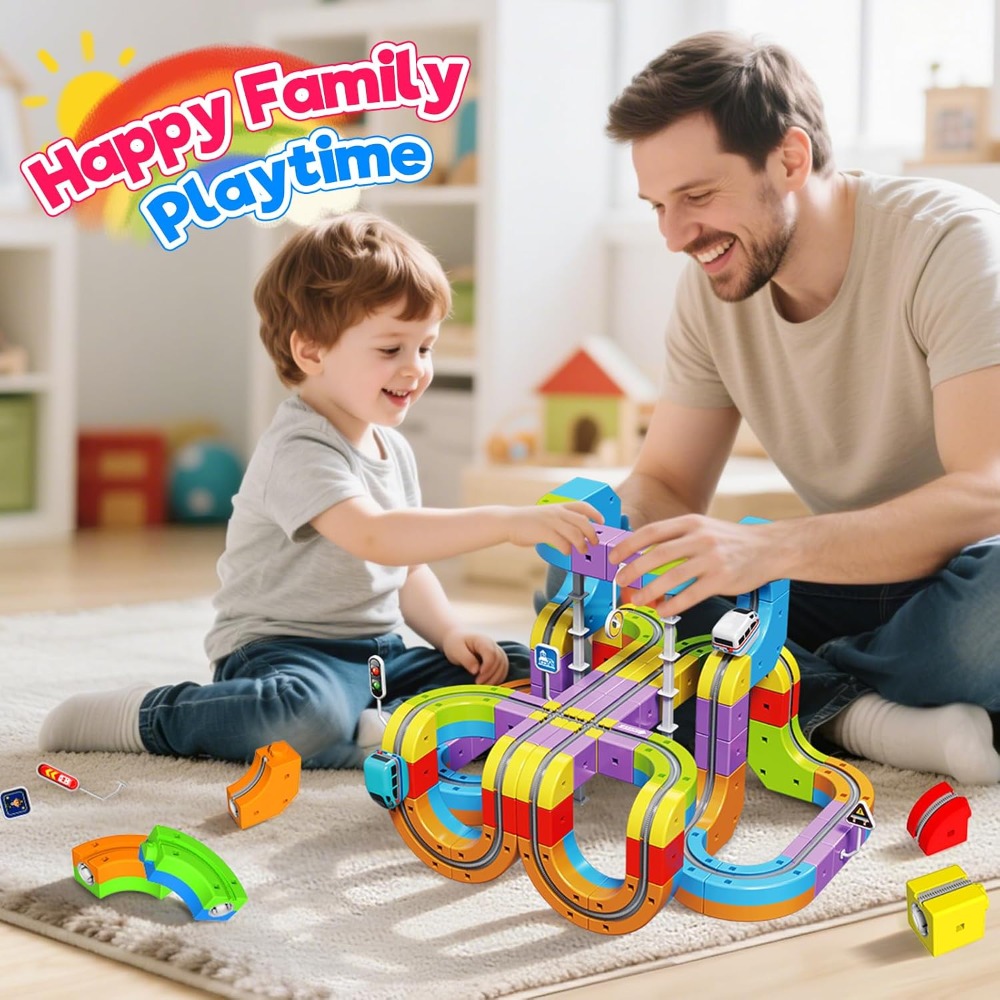 110PCS Fusion Toys Electric Tr - Kids Toys 3 Year Old ulasan dan harga