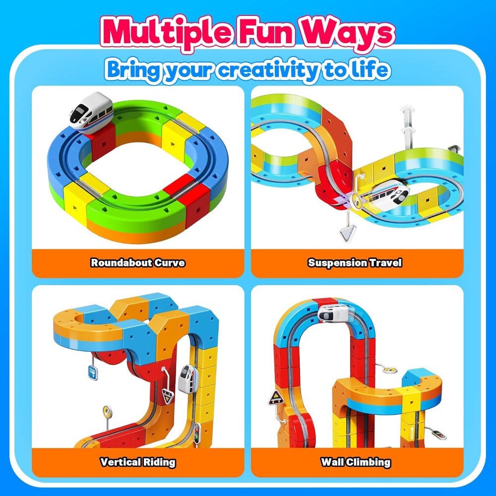 110PCS Fusion Toys Electric Tr - Kids Toys 3 Year Old ulasan dan harga