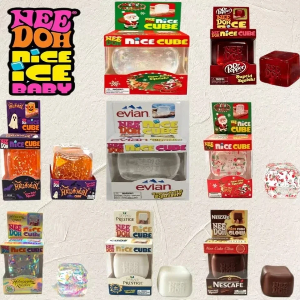 Schylling NeeDoh Square Squish - Kids Toys Xmas ulasan dan harga
