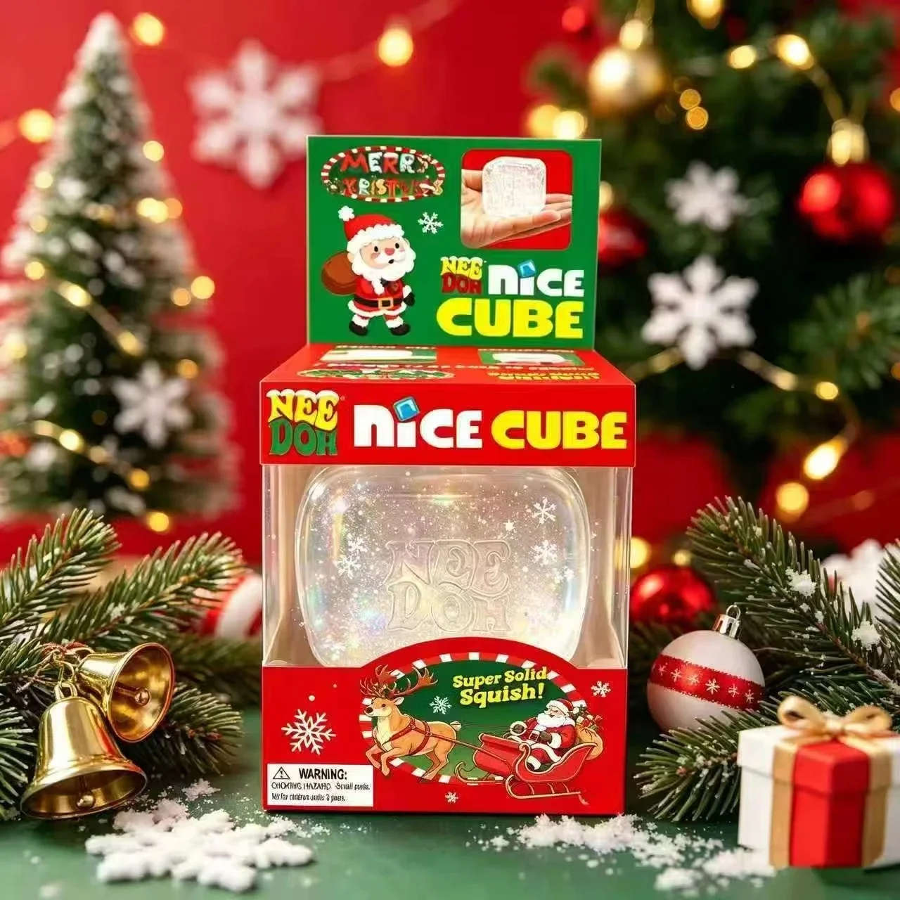 Schylling NeeDoh Square Squish - Kids Toys Xmas ulasan dan harga